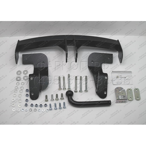 H224-A Лидер-плюс ТСУ для Hyundai Santa Fe 2012-2018, Hyundai Grand Santa Fe 2014-2018, Kia Sorento 4 XM FL 2012-2020, кроме Prime. Требуется подрезка бампера. Нагрузки: 1300/75 кг, масса фаркопа 19,58 кг (без электрики в комплекте)