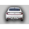 H234-A Лидер-плюс ТСУ для Hyundai Sonata VIII 2019-. Требуется подрезка бампера. Тип шара: A. Нагрузки: 1200/75 кг, масса фаркопа 13,6 кг (без электрики в комплекте)