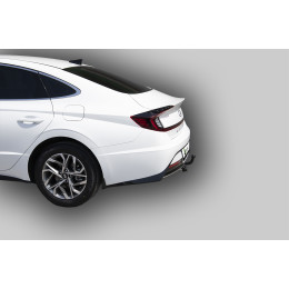 H234-A Лидер-плюс ТСУ для Hyundai Sonata VIII 2019-. Требуется подрезка бампера. Тип шара: A. Нагрузки: 1200/75 кг, масса фаркопа 13,6 кг (без электрики в комплект