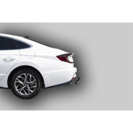 H234-A Лидер-плюс ТСУ для Hyundai Sonata VIII 2019-. Требуется подрезка бампера. Тип шара: A. Нагрузки: 1200/75 кг, масса фаркопа 13,6 кг (без электрики в комплект