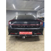 H234-A Лидер-плюс ТСУ для Hyundai Sonata VIII 2019-. Требуется подрезка бампера. Тип шара: A. Нагрузки: 1200/75 кг, масса фаркопа 13,6 кг (без электрики в комплекте)