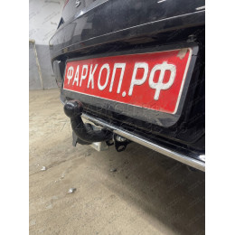 H234-A Лидер-плюс ТСУ для Hyundai Sonata VIII 2019-. Требуется подрезка бампера. Тип шара: A. Нагрузки: 1200/75 кг, масса фаркопа 13,6 кг (без электрики в комплект