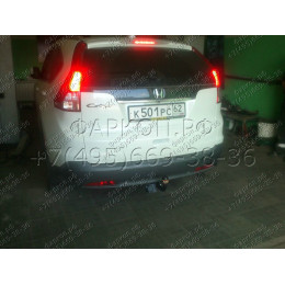 HN 05 AVTOS Фаркоп на Honda CR-V 2012-2017 без подрезки бампера. Тип шара: A. Нагрузки: 1500/75 кг, масса фаркопа 18 кг (без электрики в комплекте)
