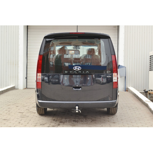 HST-21-991122.00 PT GROUP Фаркоп на Hyundai Staria 2021- без подрезки бампера. Тип шара: E (легкосъемный шар под квадрат). Нагрузки: 2500/100 кг, масса фаркопа 16,4 кг (без электрики в комплекте)