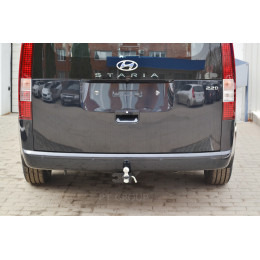HST-21-991122.00 PT GROUP Фаркоп на Hyundai Staria 2021- без подрезки бампера. Тип шара: E (легкосъемный шар под квадрат). Нагрузки: 2500/100 кг, масса фаркопа 16,4 кг (бе