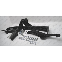 HST-21-991122.00 PT GROUP Фаркоп на Hyundai Staria 2021- без подрезки бампера. Тип шара: E (легкосъемный шар под квадрат). Нагрузки: 2500/100 кг, масса фаркопа 16,4 кг (бе