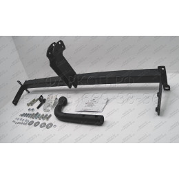 HY 02 AVTOS Фаркоп на Hyundai Elantra седан/хетчбек 2000-2006 без подрезки бампера. Тип шара: A. Нагрузки: 1000/75 кг, масса фаркопа 18,5 кг (без электрики в комплек