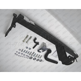 HY 02 AVTOS Фаркоп на Hyundai Elantra седан/хетчбек 2000-2006 без подрезки бампера. Тип шара: A. Нагрузки: 1000/75 кг, масса фаркопа 18,5 кг (без электрики в комплек