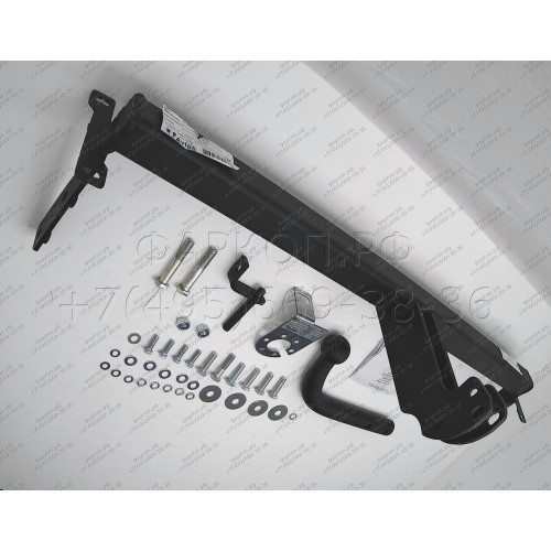 HY 02 AVTOS Фаркоп на Hyundai Elantra седан/хетчбек 2000-2006 без подрезки бампера. Тип шара: A. Нагрузки: 1000/75 кг, масса фаркопа 18,5 кг (без электрики в комплекте)