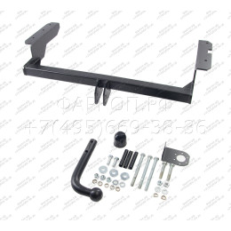 H.H08.A HALTY Фаркоп на Honda Stepwagon 2WD/4WD 1996-2001 без подрезки бампера. Тип шара: A. Нагрузки: 750/75 кг, масса фаркопа 14,6 кг