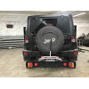 J008A GALIA Полностью оцинкованный фаркоп на Jeep Wrangler JK 2007-2018, JL 2018-. Подрозетник убирается за бампер. Тип шара: A. Установка без снятия и выреза бампера. Нагрузки: 3500/170 кг, масса фаркопа 8,52 кг