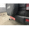 J008A GALIA Полностью оцинкованный фаркоп на Jeep Wrangler JK 2007-2018, JL 2018-. Подрозетник убирается за бампер. Тип шара: A. Установка без снятия и выреза бампера. Нагрузки: 3500/170 кг, масса фаркопа 8,52 кг