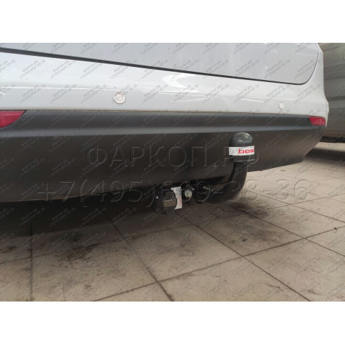 6756-A ORIS Фаркоп на Kia Ceed универсал 2012-2018, Hyundai i30 универсал 2012-2019. Необходима подрезка бампера. Тип шара: A. Нагрузки: 1500/75 кг, масса фаркопа 16,8 кг (без электрики в комплекте)