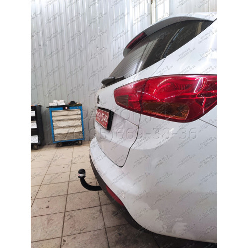 6756-A ORIS Фаркоп на Kia Ceed универсал 2012-2018, Hyundai i30 универсал 2012-2019. Необходима подрезка бампера. Тип шара: A. Нагрузки: 1500/75 кг, масса фаркопа 16,8 кг (без электрики в комплекте)