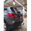 N054A GALIA Полностью оцинкованный фаркоп на Nissan Qashqai 2007-2014 (невидимый вырез бампера), Nissan Qashqai 2, в т.ч. Qashqai +2 2014-2021 (без подрезки бампера). Тип шара: A. Нагрузки: 1800/100 кг, масса фаркопа 17,22 кг