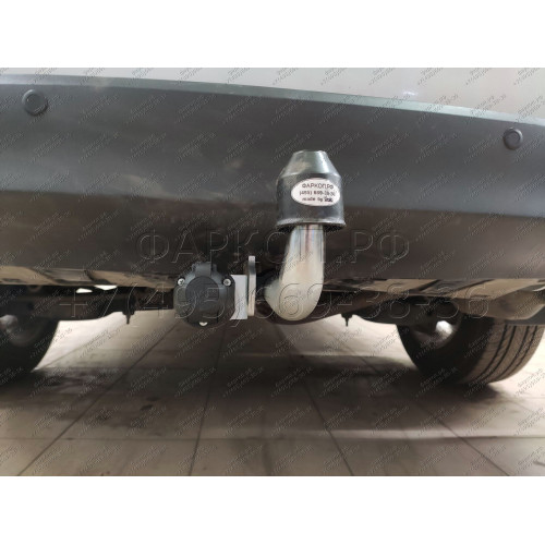T061A GALIA Полностью оцинкованный фаркоп на Toyota RAV4 2013-2019. Тип шара: A. Минимальная подрезка бампера. Нагрузки: 2000/90 кг, масса фаркопа 23,12 кг