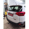 T061A GALIA Полностью оцинкованный фаркоп на Toyota RAV4 2013-2019. Тип шара: A. Минимальная подрезка бампера. Нагрузки: 2000/90 кг, масса фаркопа 23,12 кг