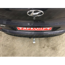 H095A GALIA Полностью оцинкованный фаркоп на Hyundai Tucson дорестайл 2015-2018 (установка без снятия и выреза бампера), Kia Sportage 4 дорестайл 2015-2018 (требуется 