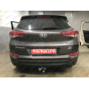 H095A GALIA Полностью оцинкованный фаркоп на Hyundai Tucson дорестайл 2015-2018 (установка без снятия и выреза бампера), Kia Sportage 4 дорестайл 2015-2018 (требуется невидимая подрезка бампера). Тип шара: A. Нагрузки: 2200/100 кг, масса фаркопа 15,22 кг