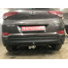 H095A GALIA Полностью оцинкованный фаркоп на Hyundai Tucson дорестайл 2015-2018 (установка без снятия и выреза бампера), Kia Sportage 4 дорестайл 2015-2018 (требуется невидимая подрезка бампера). Тип шара: A. Нагрузки: 2200/100 кг, масса фаркопа 15,22 кг