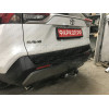 T072C GALIA Полностью оцинкованный фаркоп на Toyota RAV4 V XA50 2019-2025, Suzuki Across 2020-2025. Тип шара: C (горизонтальный съемный). Установка без снятия и выреза бампера. Нагрузки: 2100/100 кг, масса фаркопа 19,52 кг