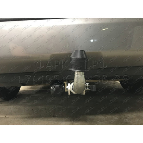 T072C GALIA Полностью оцинкованный фаркоп на Toyota RAV4 V XA50 2019-2025, Suzuki Across 2020-2025. Тип шара: C (горизонтальный съемный). Установка без снятия и выреза бампера. Нагрузки: 2100/100 кг, масса фаркопа 19,52 кг