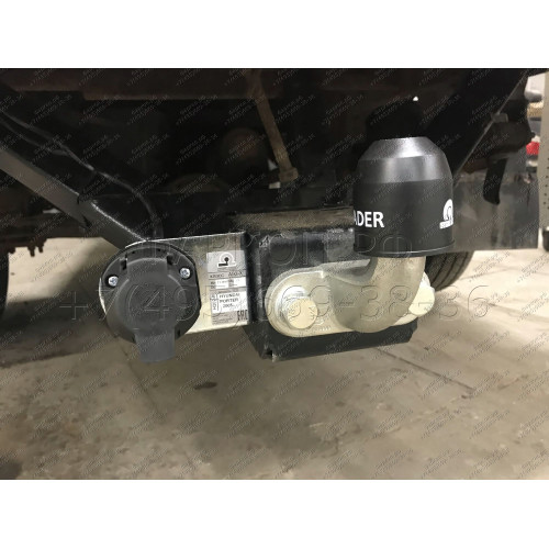H202-F Лидер-плюс ТСУ для Hyundai Porter 2005-2012 без снятия и выреза бампера. Тип шара: F. Нагрузки: 2000/100 кг, масса фаркопа 20,1 кг (без электрики в комплекте)