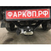 H202-F Лидер-плюс ТСУ для Hyundai Porter 2005-2012 без снятия и выреза бампера. Тип шара: F. Нагрузки: 2000/100 кг, масса фаркопа 20,1 кг (без электрики в комплекте)