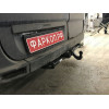 313376600001 WESTFALIA Фаркоп на Mercedes Sprinter 2006-, Volkswagen Crafter 2006-2017 без ступеньки. Без выреза в бампере. Площадка под шар фланцевого типа, без шара в комплекте (можно заказать отдельно шар 329062600001). Нагрузки 3500/150 кг, масса фарк