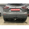 N054A GALIA Полностью оцинкованный фаркоп на Nissan Qashqai 2007-2014 (невидимый вырез бампера), Nissan Qashqai 2, в т.ч. Qashqai +2 2014-2021 (без подрезки бампера). Тип шара: A. Нагрузки: 1800/100 кг, масса фаркопа 17,22 кг