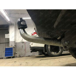 N054A GALIA Полностью оцинкованный фаркоп на Nissan Qashqai 2007-2014 (невидимый вырез бампера), Nissan Qashqai 2, в т.ч. Qashqai +2 2014-2021 (без подрезки бампера). Тип шара: 