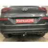 6762-A ORIS Фаркоп на Hyundai Tucson рестайл 2018-2021 без выреза в бампере. Тип шара: A. Нагрузки: 1600/100 кг, масса фаркопа 17,5 кг (без электрики в комплекте)