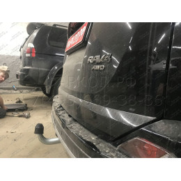 T061A GALIA Полностью оцинкованный фаркоп на Toyota RAV4 2013-2019. Тип шара: A. Минимальная подрезка бампера. Нагрузки: 2000/90 кг, масса фаркопа 23,12 кг