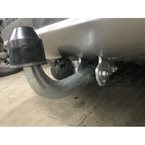 T061A GALIA Полностью оцинкованный фаркоп на Toyota RAV4 2013-2019. Тип шара: A. Минимальная подрезка бампера. Нагрузки: 2000/90 кг, масса фаркопа 23,12 кг