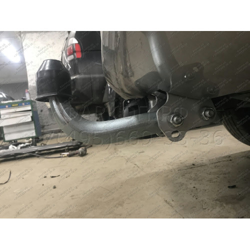 T061A GALIA Полностью оцинкованный фаркоп на Toyota RAV4 2013-2019. Тип шара: A. Минимальная подрезка бампера. Нагрузки: 2000/90 кг, масса фаркопа 23,12 кг