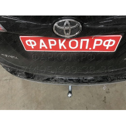 T061A GALIA Полностью оцинкованный фаркоп на Toyota RAV4 2013-2019. Тип шара: A. Минимальная подрезка бампера. Нагрузки: 2000/90 кг, масса фаркопа 23,12 кг