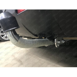 N054A GALIA Полностью оцинкованный фаркоп на Nissan Qashqai 2007-2014 (невидимый вырез бампера), Nissan Qashqai 2, в т.ч. Qashqai +2 2014-2021 (без подрезки бампера). Тип шара: 