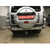 91310-A MOTODOR Фаркоп с оцинкованным шаром на Mitsubishi Pajero III 2000-2007, Mitsubishi Pajero lV 2007-2020 без выреза в бампере. Тип шара: A. Нагрузки: 2000/100 кг, масса фаркопа 20,6 кг (без электрики в комплекте)