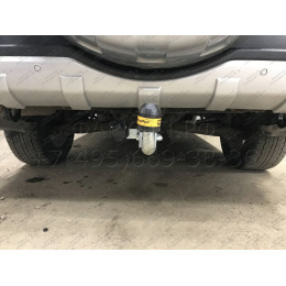 91310-A MOTODOR Фаркоп с оцинкованным шаром на Mitsubishi Pajero III 2000-2007, Mitsubishi Pajero lV 2007-2020 без выреза в бампере. Тип шара: A. Нагрузки: 2000/100 кг, масса фаркопа 