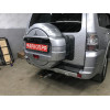 91310-A MOTODOR Фаркоп с оцинкованным шаром на Mitsubishi Pajero III 2000-2007, Mitsubishi Pajero lV 2007-2020 без выреза в бампере. Тип шара: A. Нагрузки: 2000/100 кг, масса фаркопа 20,6 кг (без электрики в комплекте)