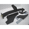 J-061 STEINHOF Фаркоп на Jeep Cherokee KJ 2001-2008 без снятия и подрезки бампера. Тип шара: A. Нагрузки: 3500/140 кг, масса фаркопа 23,9 кг (без электрики в комплекте)