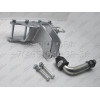 J008A GALIA Полностью оцинкованный фаркоп на Jeep Wrangler JK 2007-2018, JL 2018-. Подрозетник убирается за бампер. Тип шара: A. Установка без снятия и выреза бампера. Нагрузки: 3500/170 кг, масса фаркопа 8,52 кг