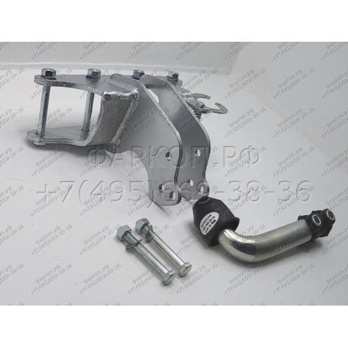 J008A GALIA Полностью оцинкованный фаркоп на Jeep Wrangler JK 2007-2018, JL 2018-. Подрозетник убирается за бампер. Тип шара: A. Установка без снятия и выреза бампера. Нагрузки: 3500/170 кг, масса фаркопа 8,52 кг