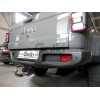 J014C GALIA Полностью оцинкованный фаркоп на Jeep Gladiator 2019-. Тип шара: C (горизонтальный съемный). Установка без снятия и выреза бампера. Нагрузки: 2800/150 кг, масса фаркопа 9,15 кг