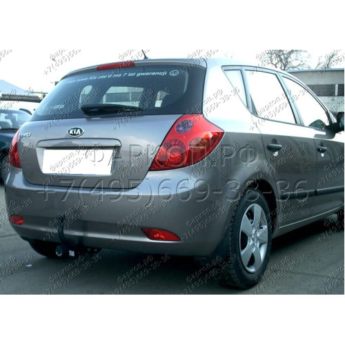 K-001 STEINHOF Фаркоп на Hyundai i30 хетчбек 5 дверей 2007-2012, Kia Ceed хетчбек 5 дверей 2007-2012. Требуется подрезка бампера. Тип шара: A. Нагрузки: 1500/75 кг, масса фаркопа 18 кг (без электрики в комплекте)