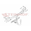 K-019 STEINHOF Фаркоп на Kia Optima седан 2012-2016. Требуется подрезка бампера. Тип шара: AV (вертикальное быстросъемное крепление шара на ключе). Нагрузки: 1800/85 кг, масса фаркопа 19,3 кг (без электрики в комплекте)