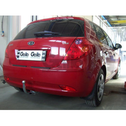 K029C GALIA Полностью оцинкованный фаркоп на Hyundai i30 хетчбек FD 2007-2010, Kia Ceed хетчбек 2006-2012, в т.ч. Kia Pro-Ceed. Тип шара: C (горизонтальный съемный). Невидим
