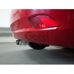 K029C GALIA Полностью оцинкованный фаркоп на Hyundai i30 хетчбек FD 2007-2010, Kia Ceed хетчбек 2006-2012, в т.ч. Kia Pro-Ceed. Тип шара: C (горизонтальный съемный). Невидим