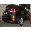 K038A GALIA Полностью оцинкованный фаркоп на Kia Carens 2013-2019. Подрозетник убирается за бампер. Тип шара: A. Установка без снятия и выреза бампера. Нагрузки: 1600/75 кг, масса фаркопа 18,01 кг