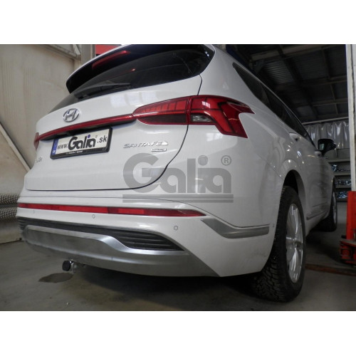 K050V GALIA Полностью оцинкованный фаркоп на Kia Sorento MQ4 2020-, Hyundai Santa Fe 2020-2023. Тип шара: AV (вертикальное быстросъемное крепление шара на ключе). Установка без выреза бампера. Нагрузки: 2600/120 кг, масса фаркопа 18,35 кг